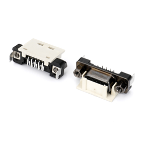 D-sub 15pin slim female head black