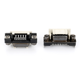 D-sub 15pin slim female head black